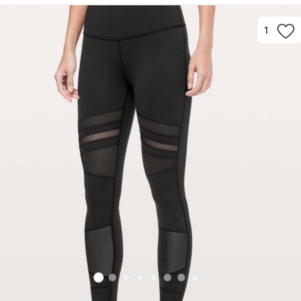 Lululemon Wunder Under High Rise Mesh